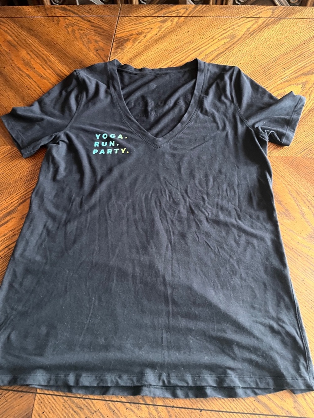 Lululemon Seawheeze Volunteer V Neck T-Shirt Size 12